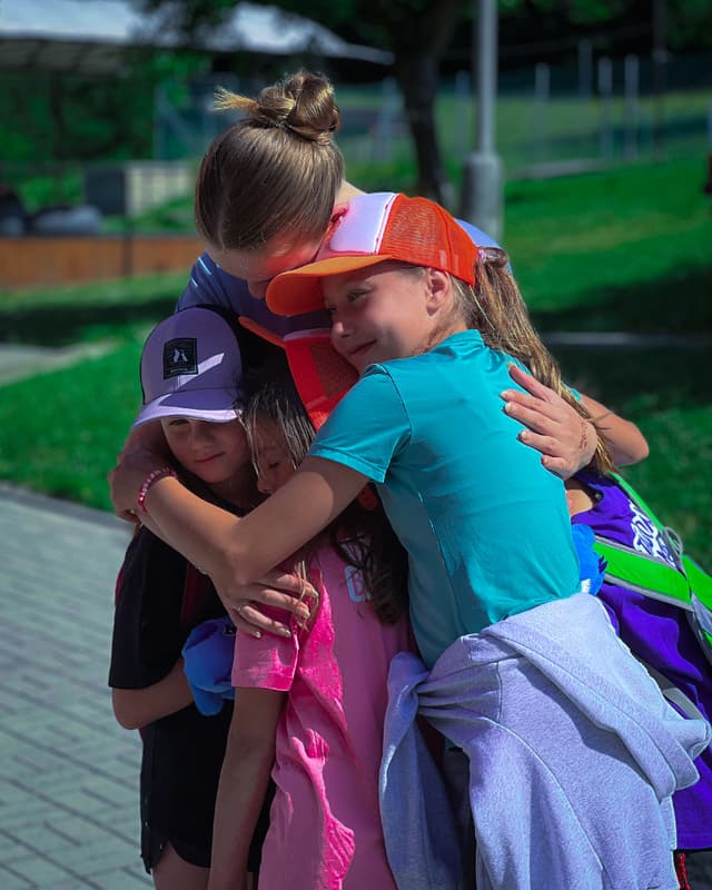 Spokojné dieťa na letnom tábore