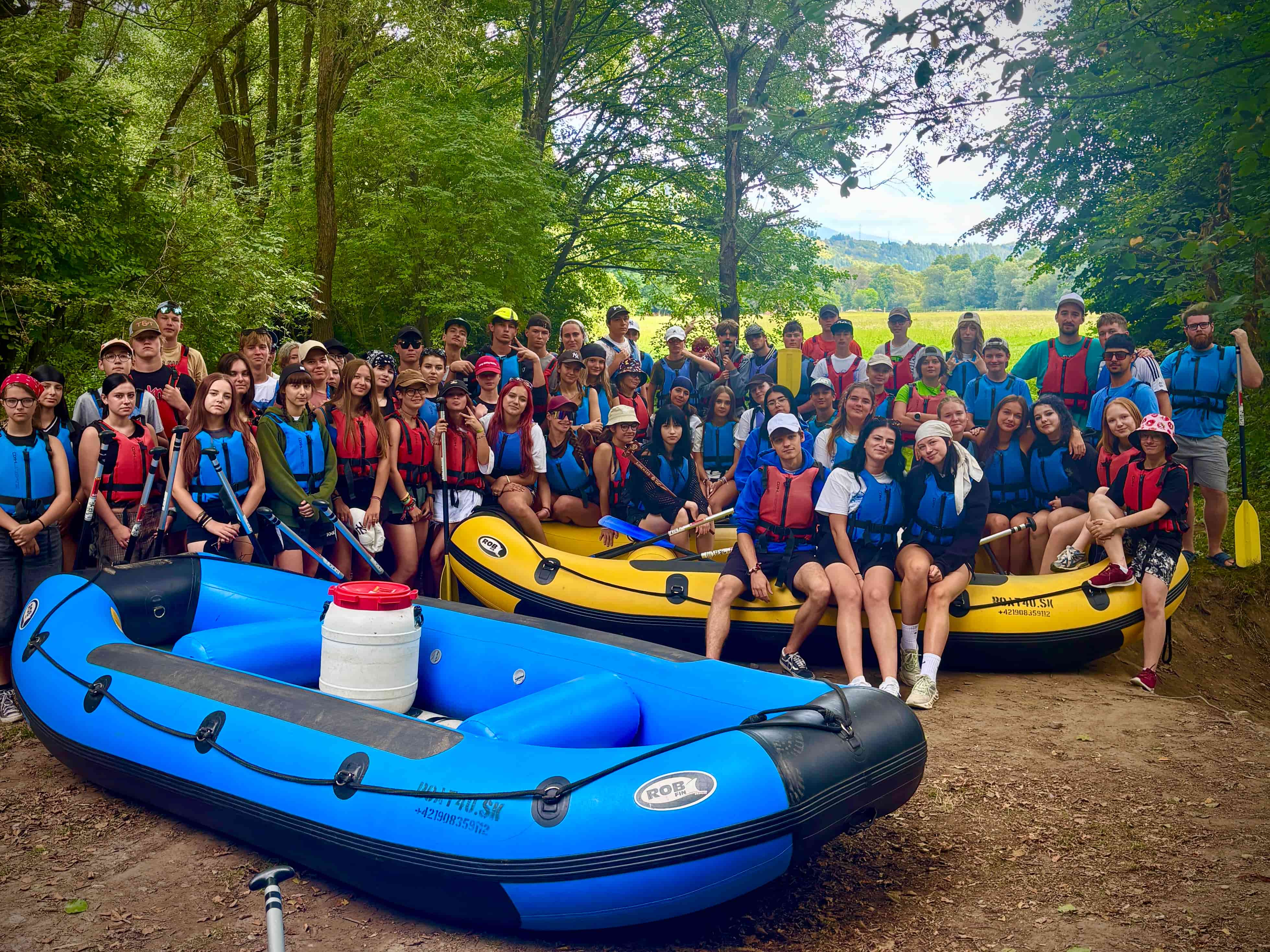 Zábava a program na detskom letnom tábore Bombovo